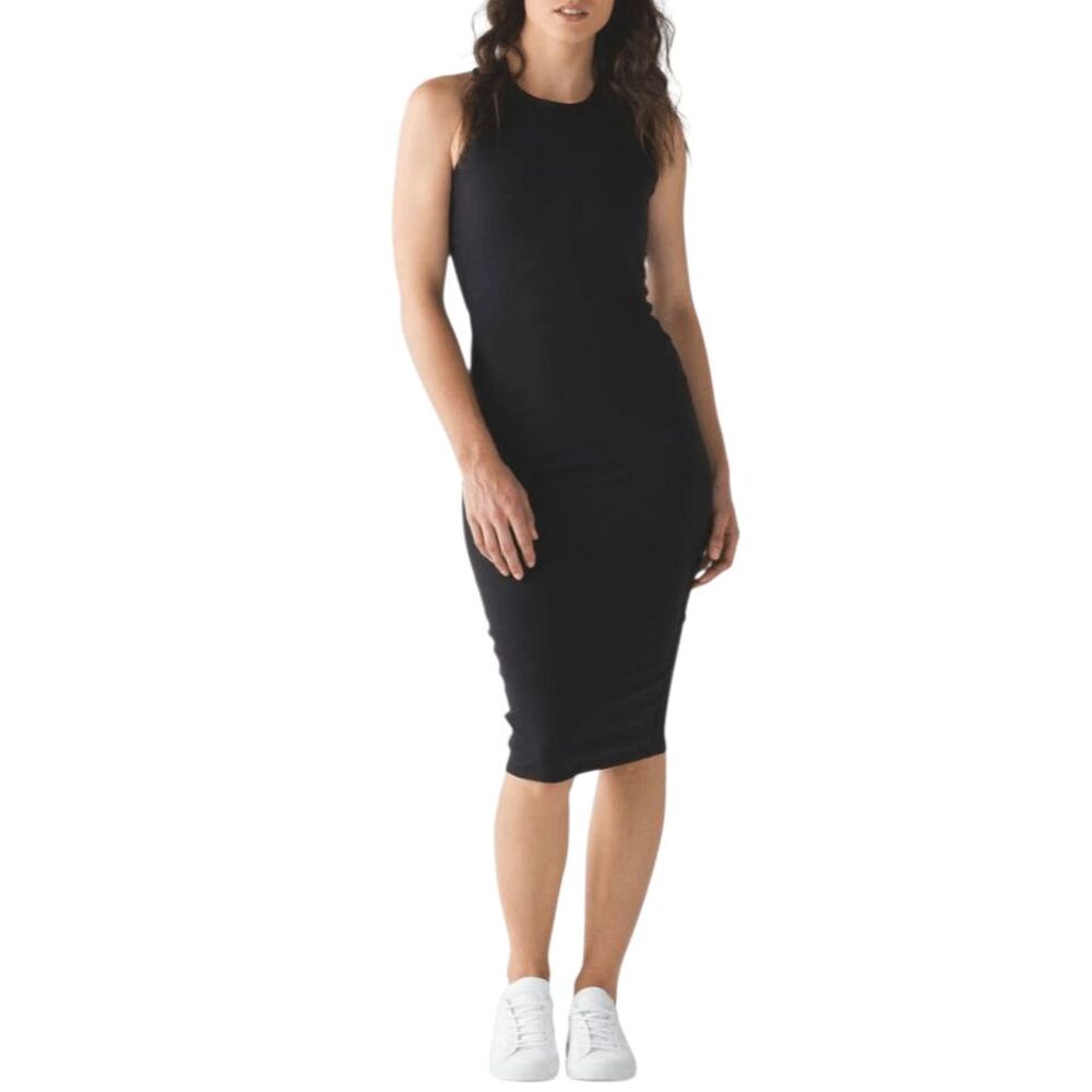NWT LULULEMON ATHLETICA Picnic Play Dress 'Black' Size 4